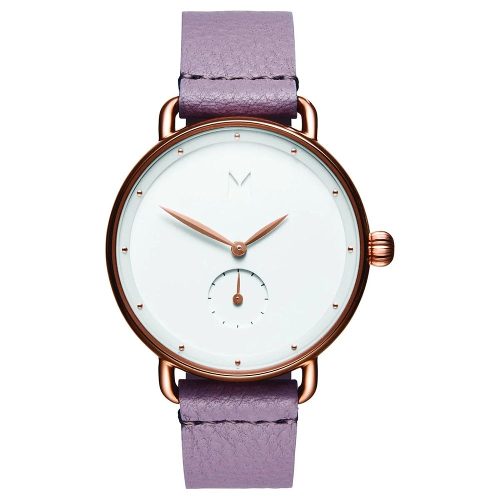MVMT Lilac Leather Watch
