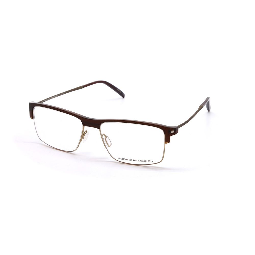 Porsche Braune Metallbrille (Gestelle)
