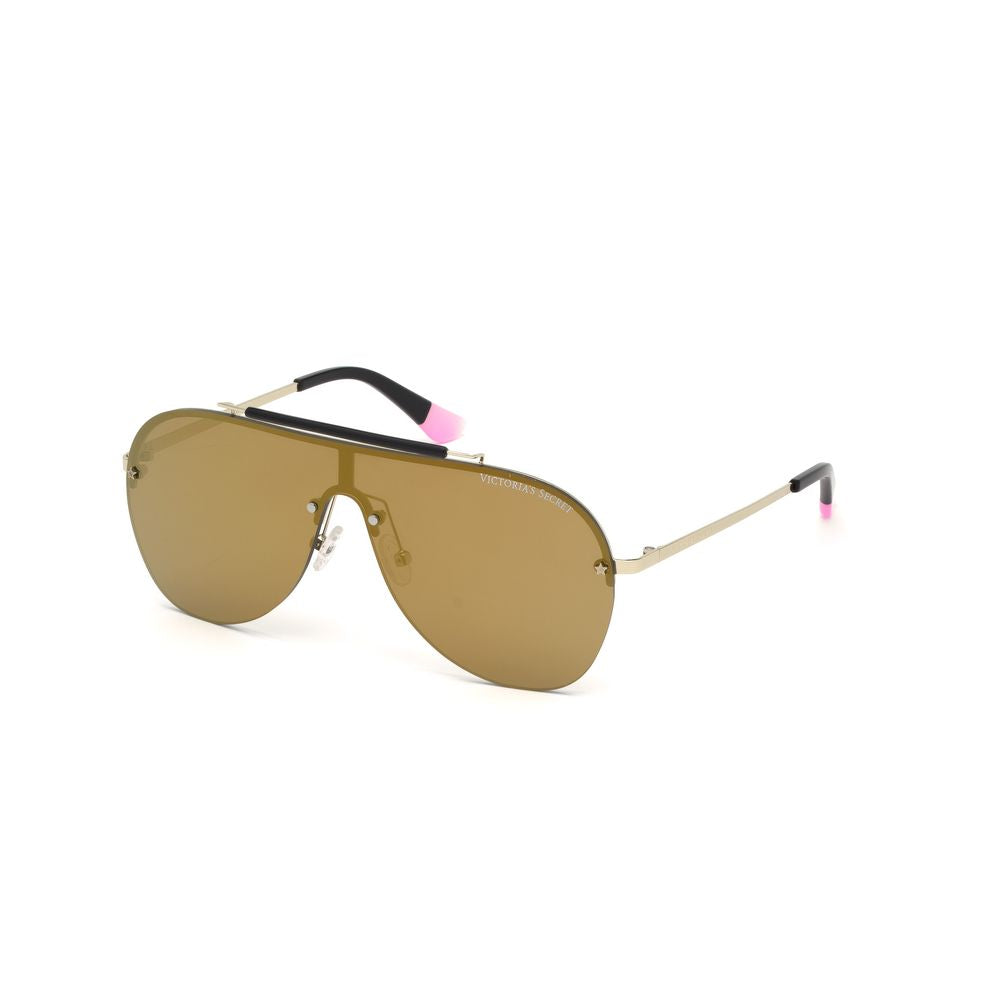 Victoria's Secret Sonnenbrille aus Roségold-Metall