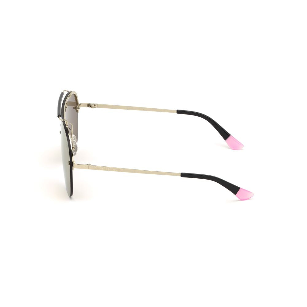 Victoria's Secret Sonnenbrille aus Roségold-Metall