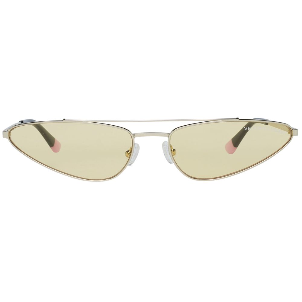Victoria's Secret Sonnenbrille aus Goldmetall