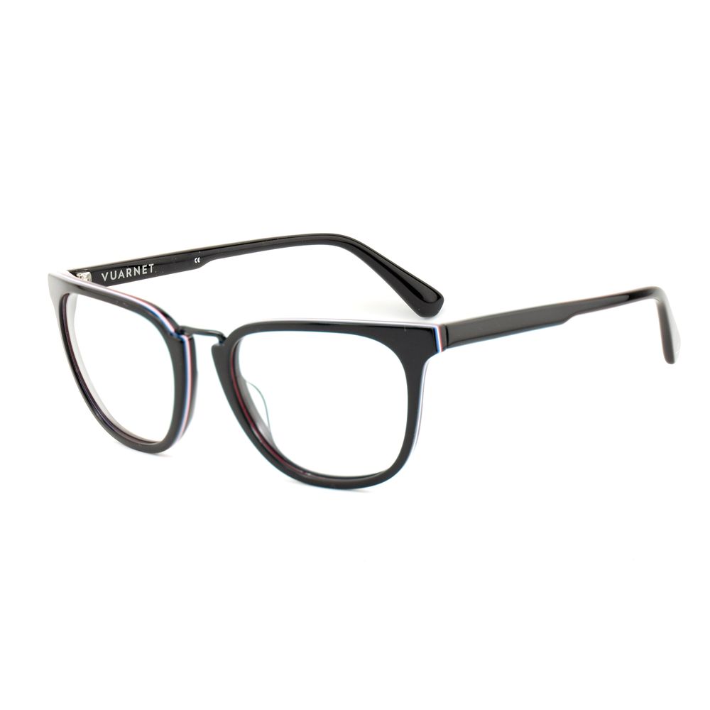 Vuarnet Schwarze Acetat-Brillengestelle