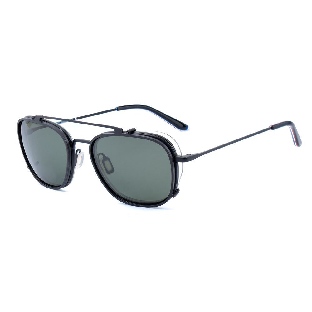 Vuarnet Black Stainless Steel Spectacle Frames