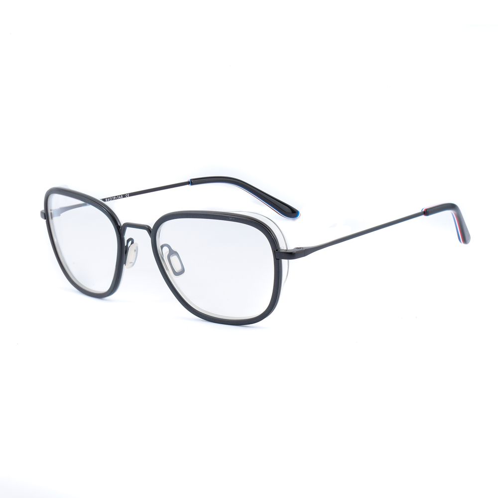 Vuarnet Black Stainless Steel Spectacle Frames