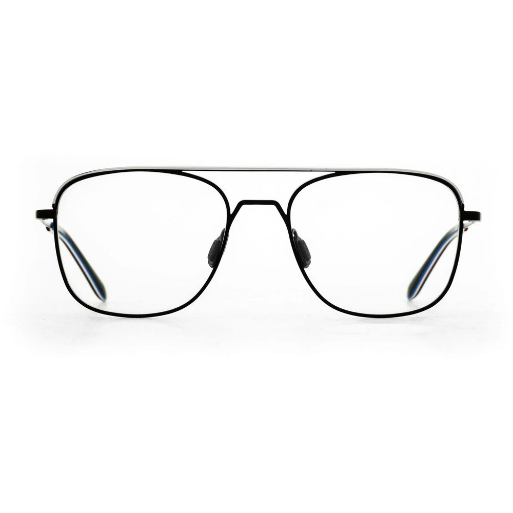 Vuarnet Schwarze Edelstahlbrille (Gestelle)