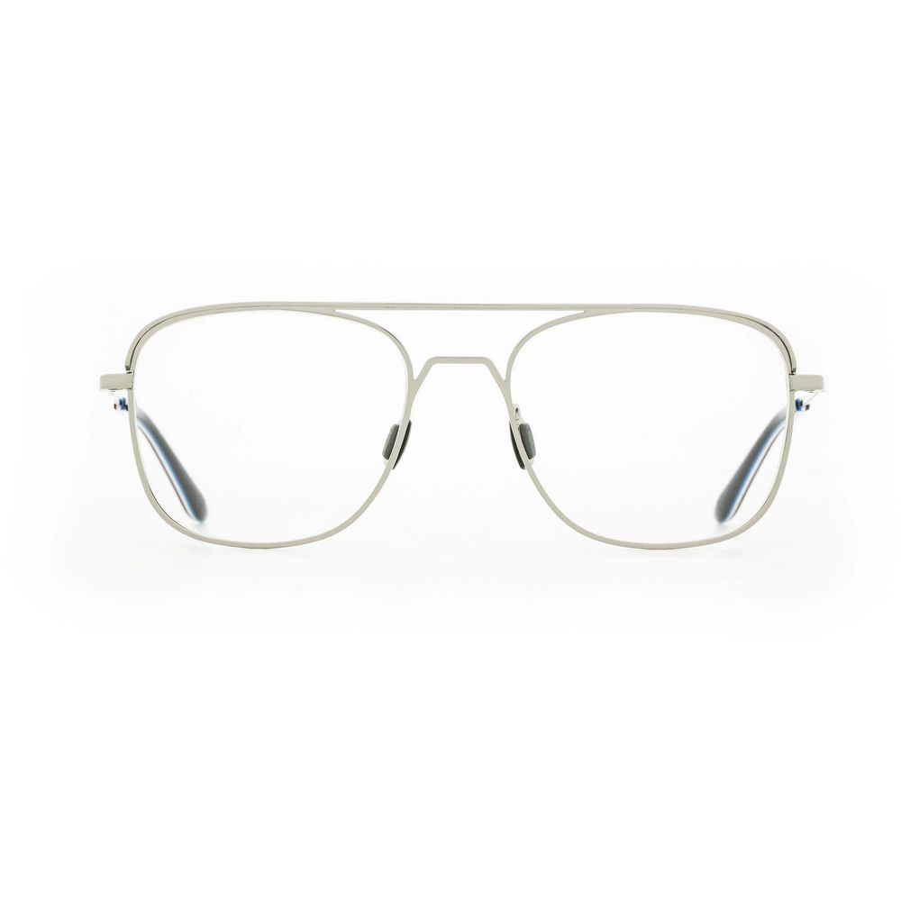 Vuarnet White Stainless Steel Optical Frames