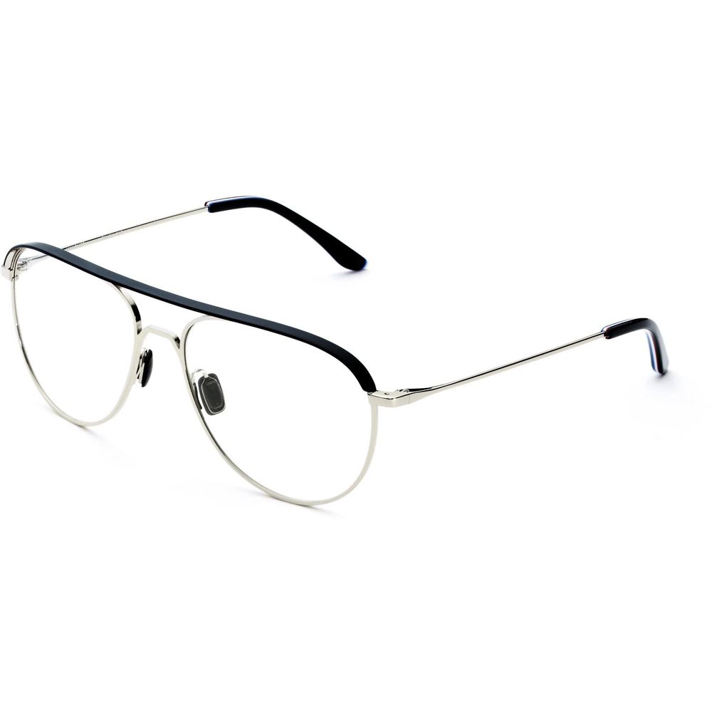 Vuarnet Grey Stainless Steel Eyeglass Frames