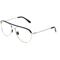 Vuarnet Grey Stainless Steel Eyeglass Frames
