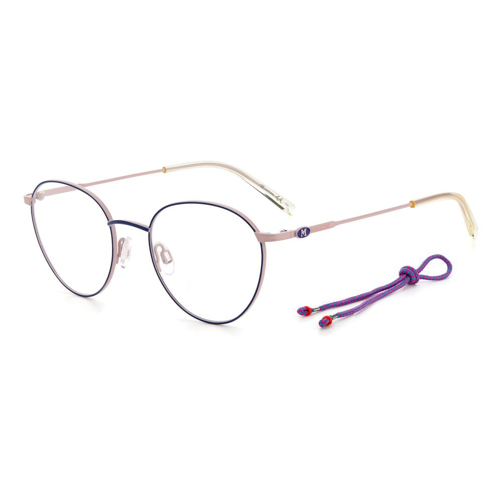 M Missoni Blaue Metallbrille (Gestelle)