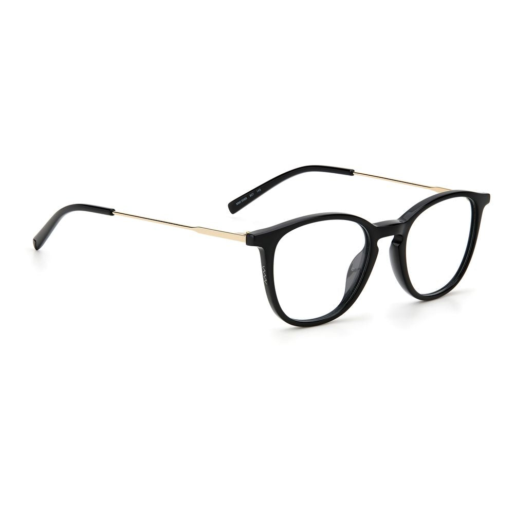 M Missoni Schwarze Acetat-Brillengestelle
