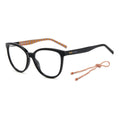 M Missoni Schwarze Acetat-Brillengestelle