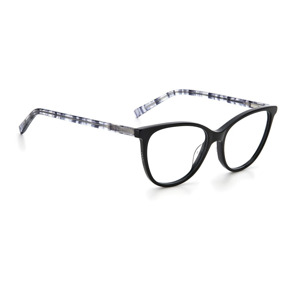 M Missoni Schwarze Acetat-Brillengestelle