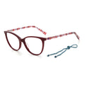 M Missoni Rote Acetat-Brillengestelle