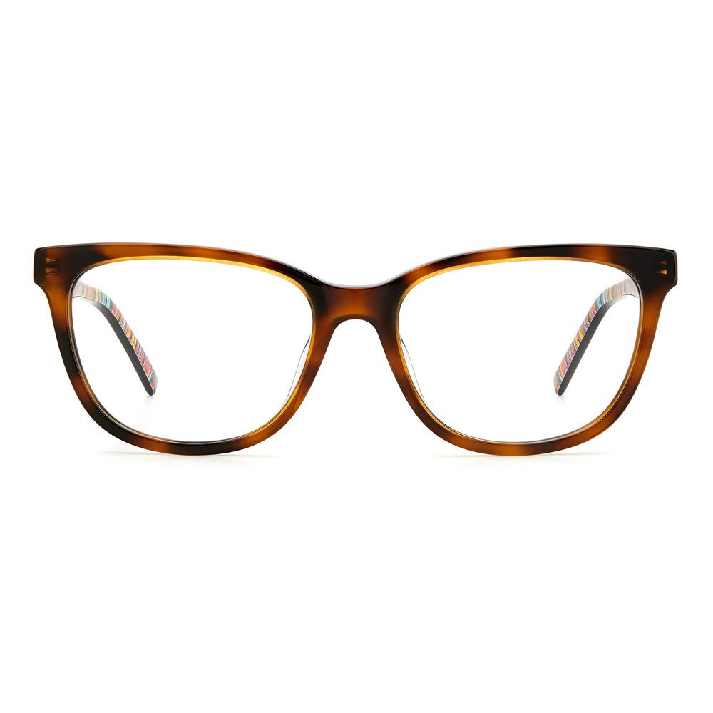 M Missoni Brillenrahmen aus braunem Acetat