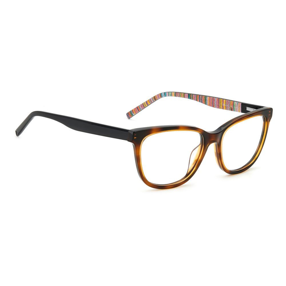 M Missoni Brillenrahmen aus braunem Acetat