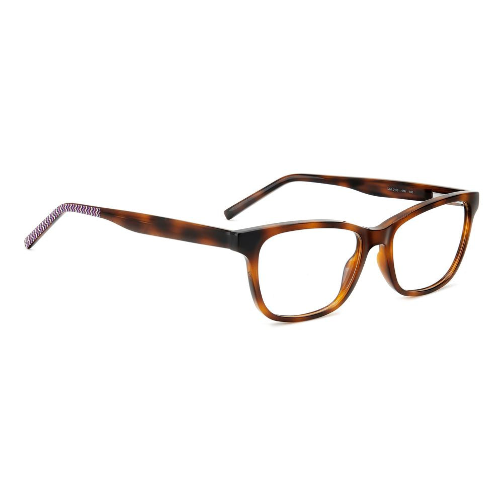 M Missoni Brillenrahmen aus braunem Acetat