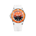 Bobroff White Rubber Sports Watch