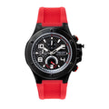 Bobroff Red Rubber Sports Watch