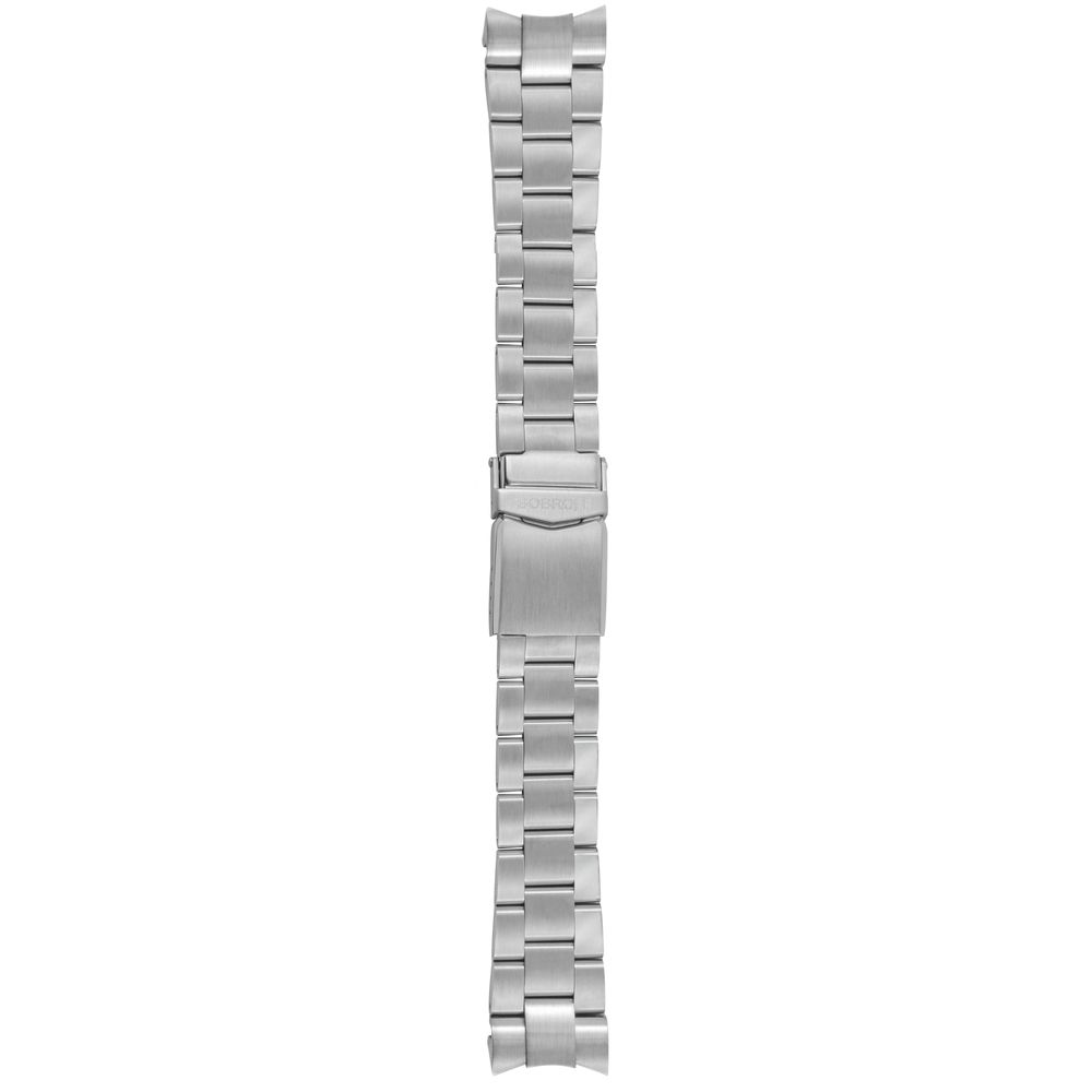 Bobroff Silberne Uhr aus Edelstahl