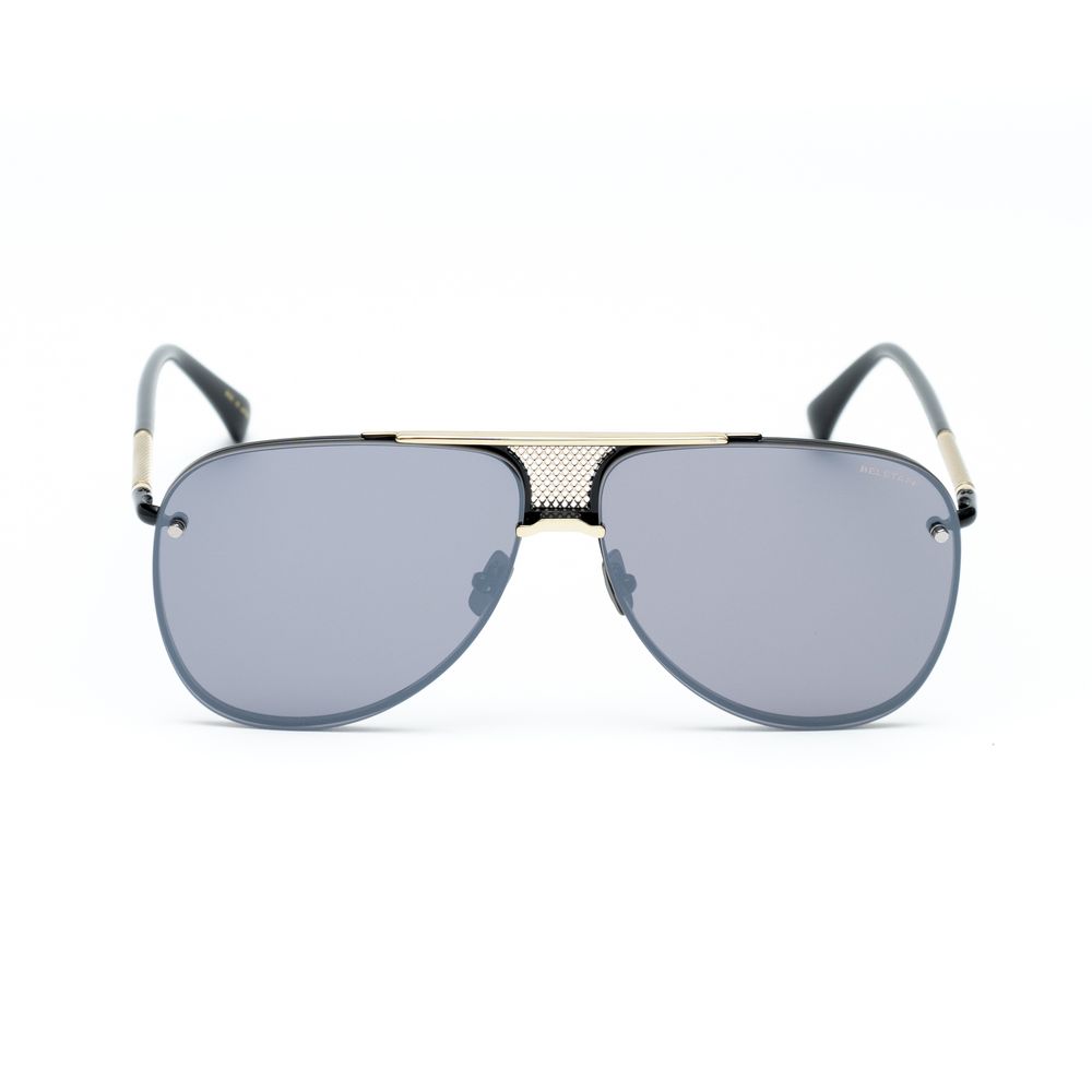 Belstaff Schwarze Sonnenbrille aus Titan