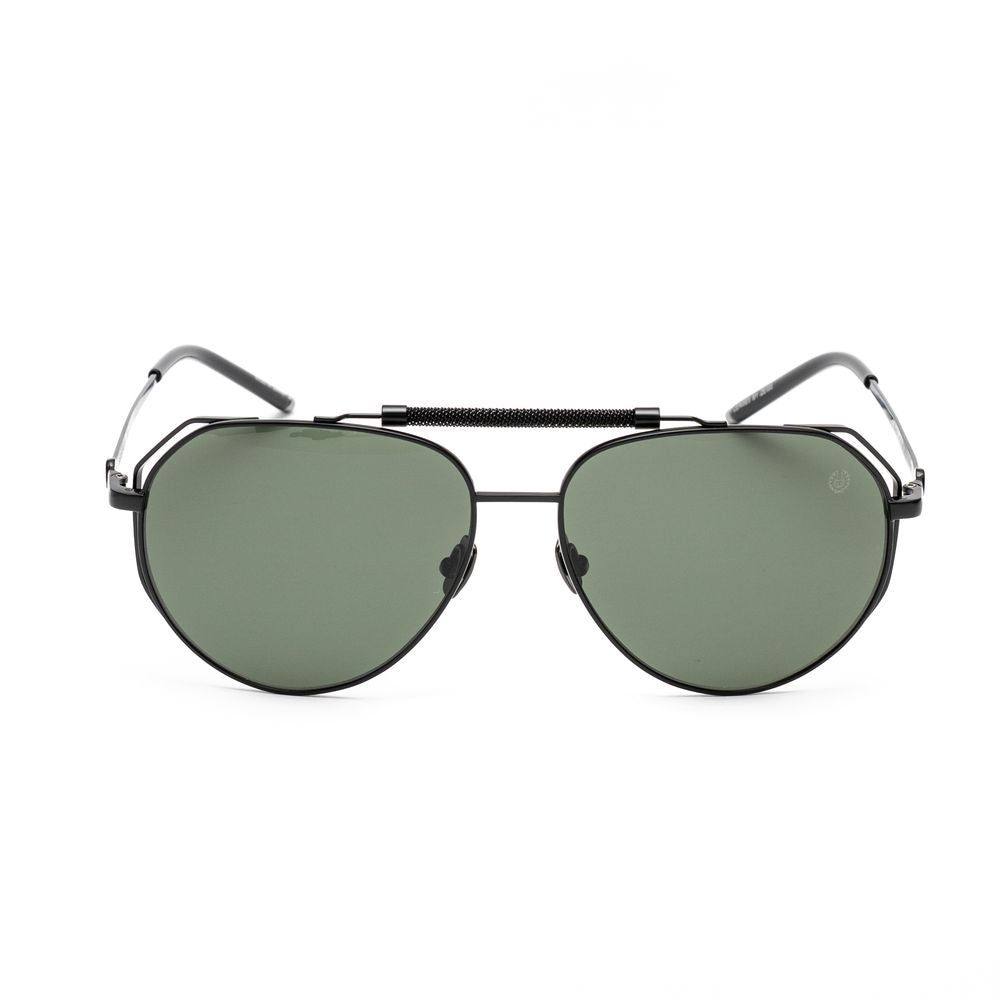 Belstaff Schwarze Sonnenbrille aus Titan