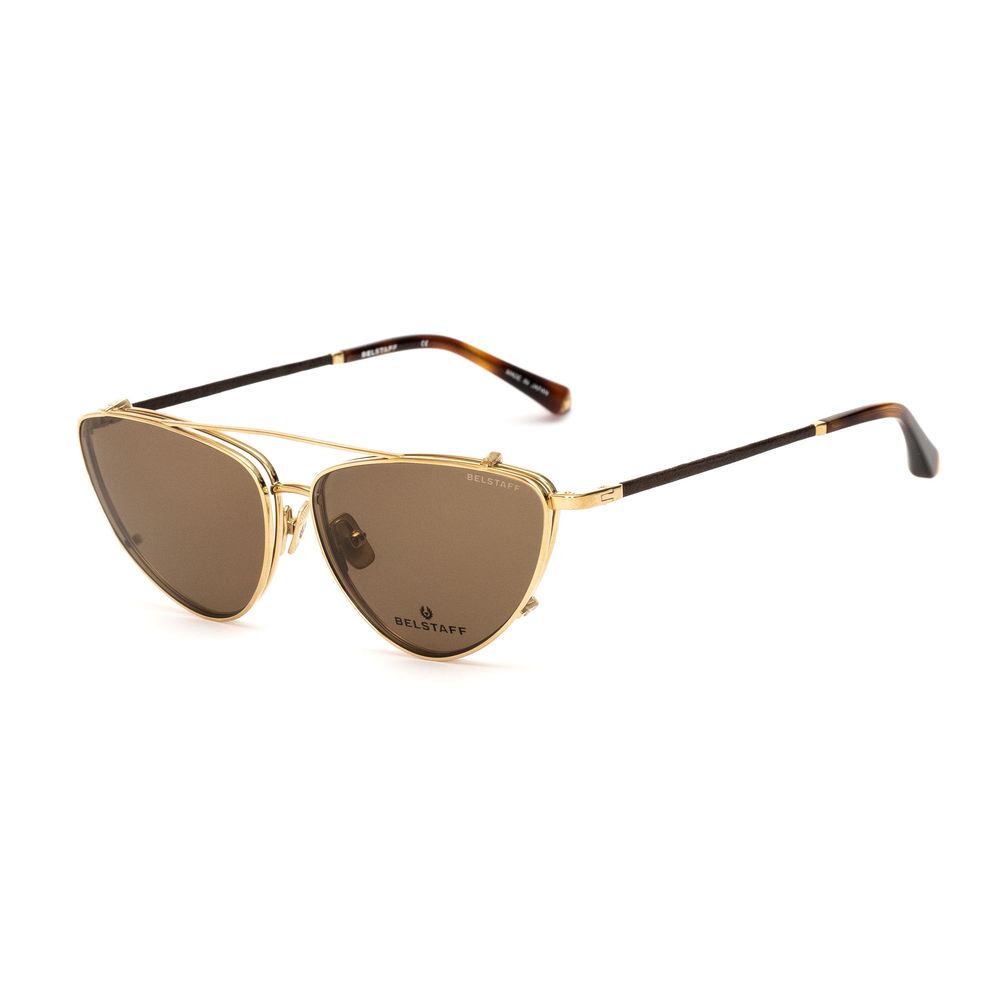 Belstaff Gold Acetate Glasses Frames