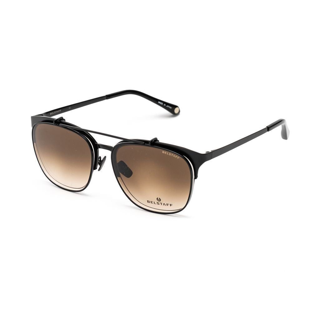 Belstaff Schwarze Titan-Brillengestelle