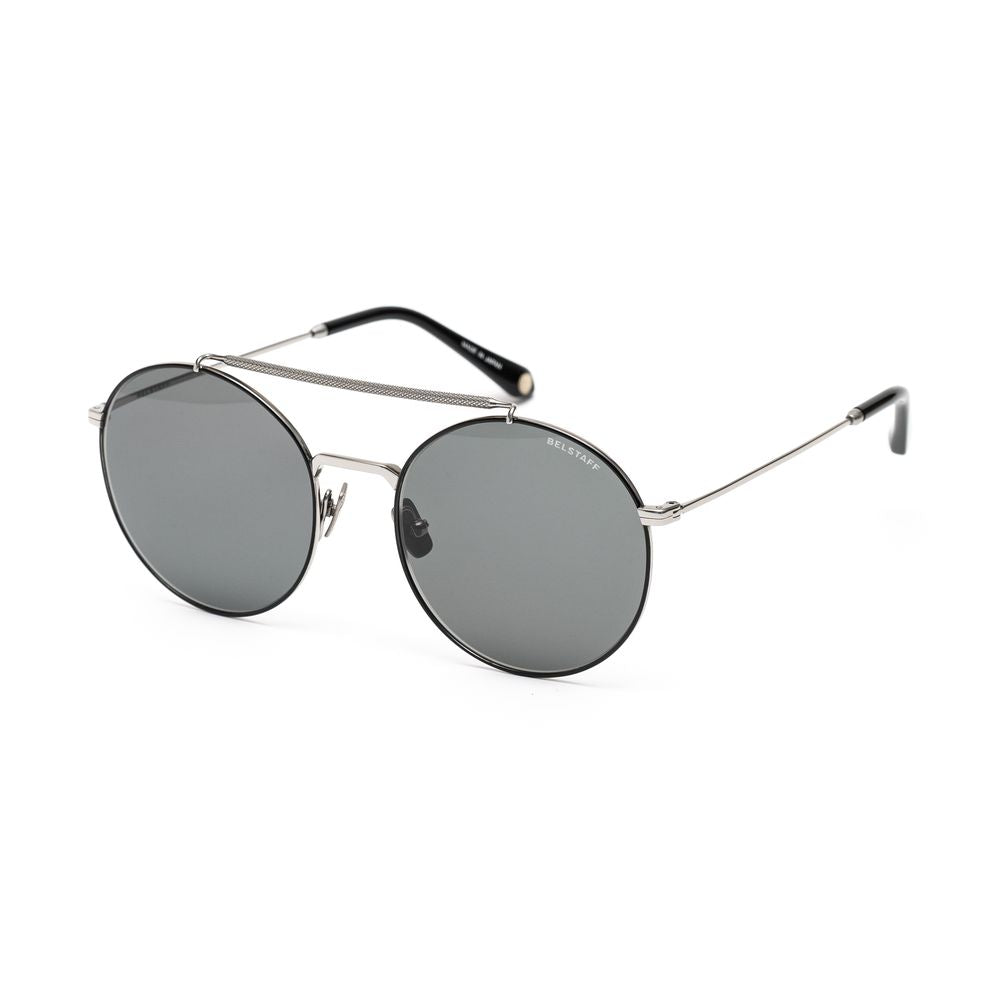 Belstaff Schwarze Sonnenbrille aus Titan