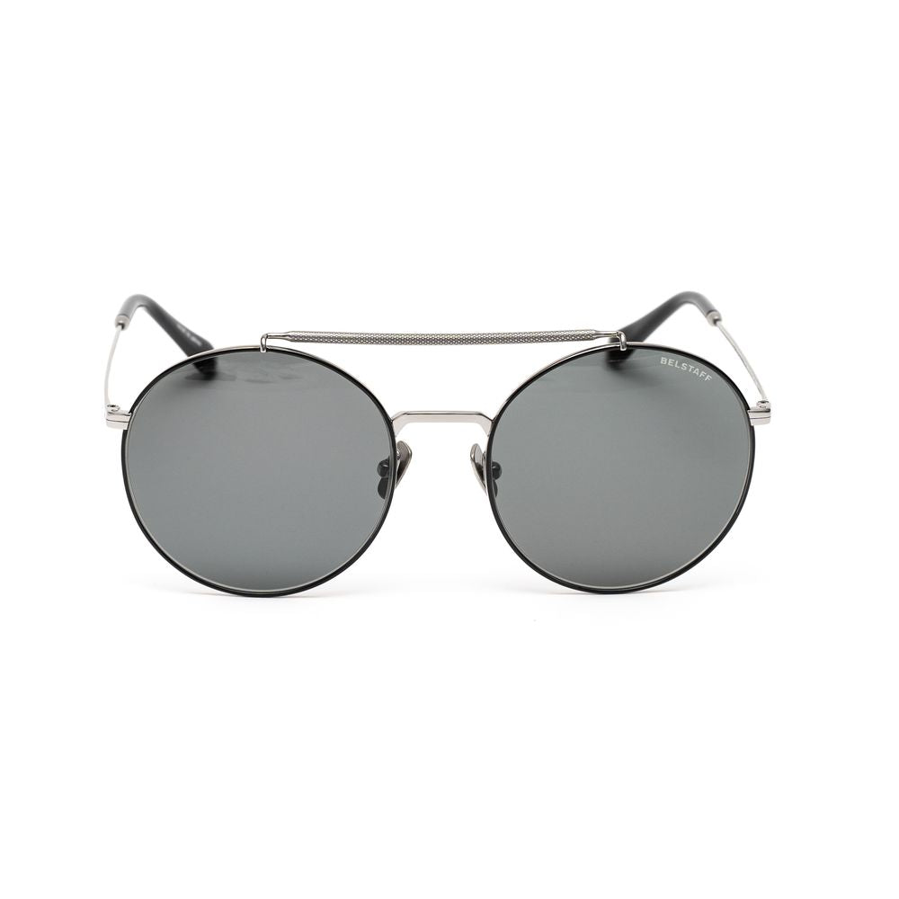Belstaff Schwarze Sonnenbrille aus Titan