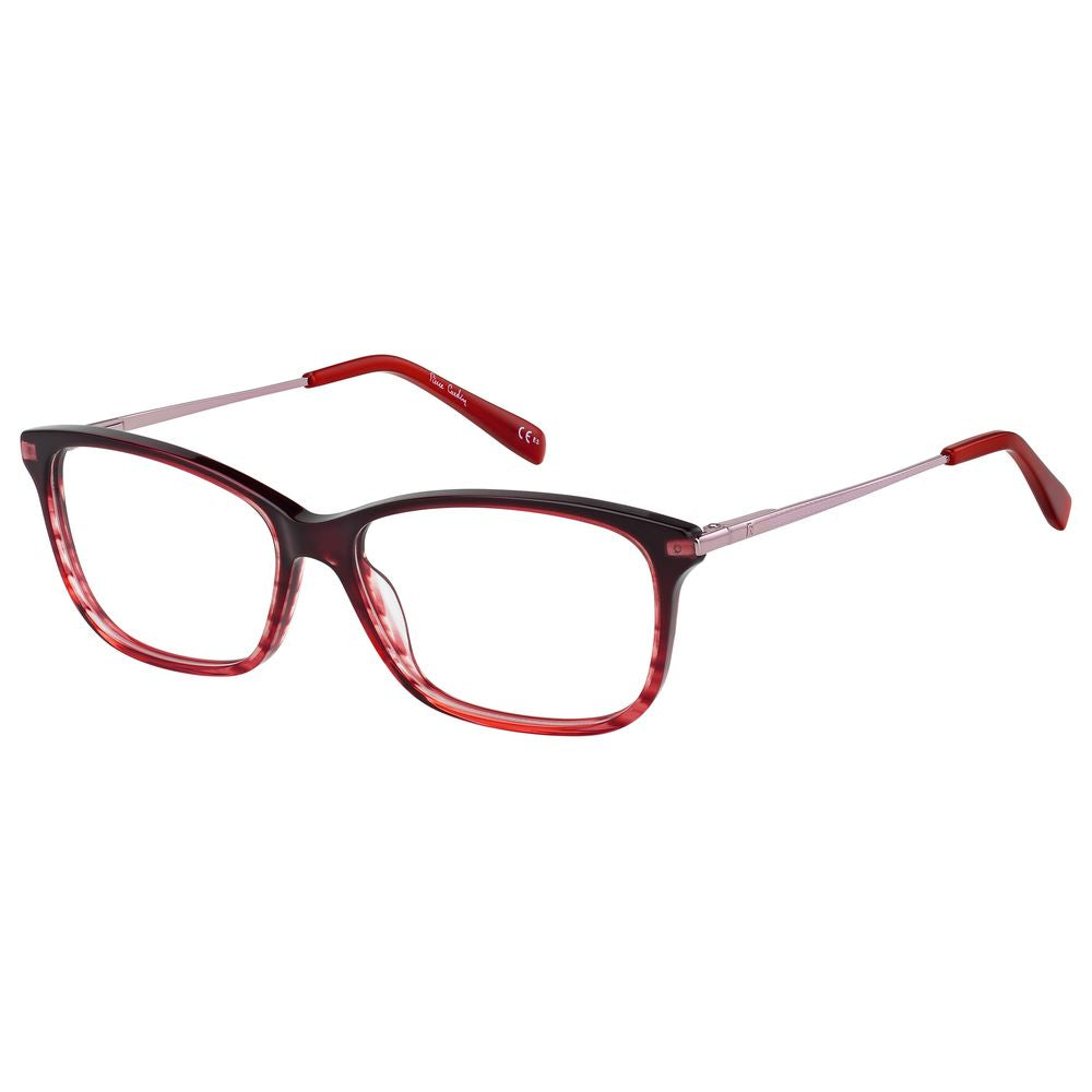 Pierre Cardin Red Acetate Eyeglass Frames