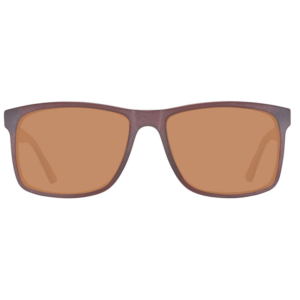 Helly Hansen Braune Plastiksonnenbrille