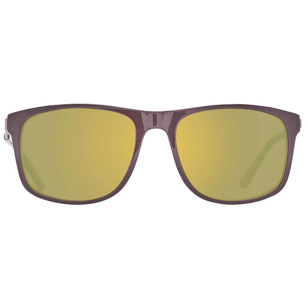 Helly Hansen Braune Sonnenbrille aus Kunststoff