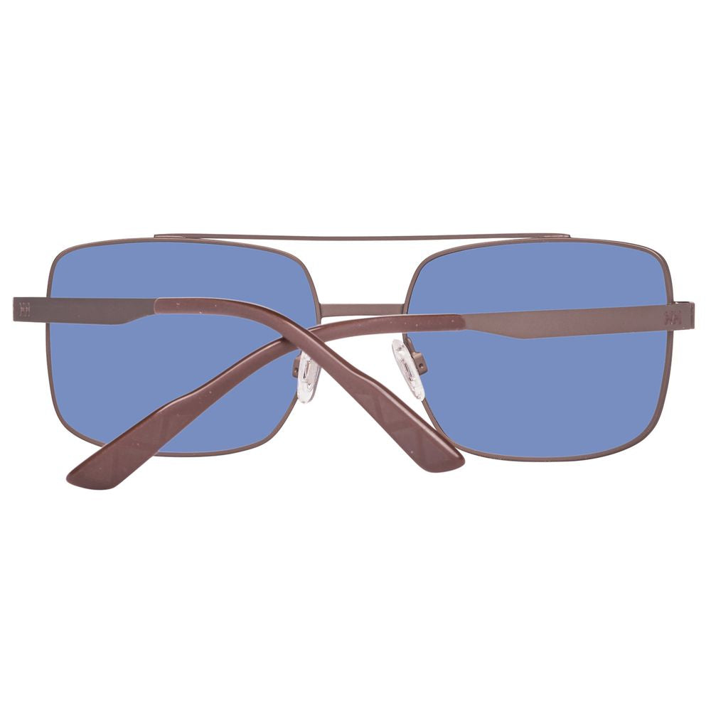 Helly Hansen Braune Metall-Sonnenbrille