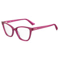 Moschino Fuchsia-Brillenrahmen aus Acetat