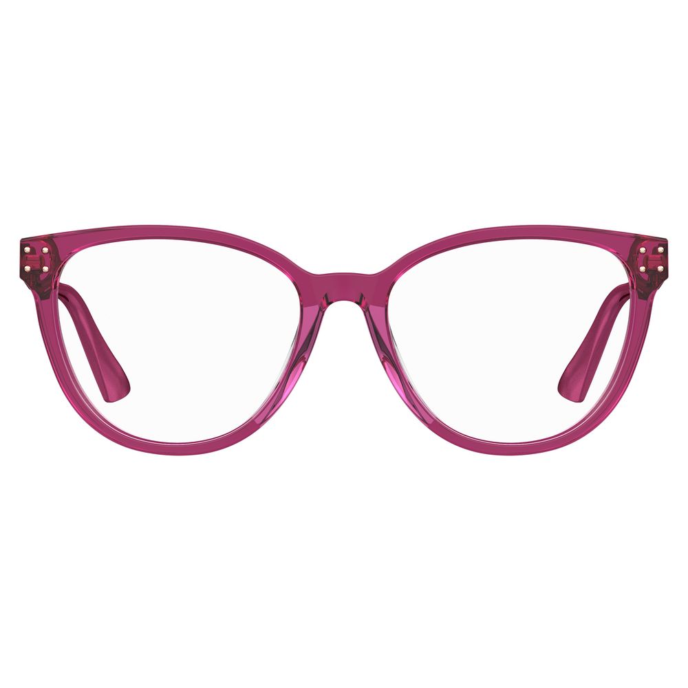 Moschino Fuchsia Acetate Eyeglass Frames