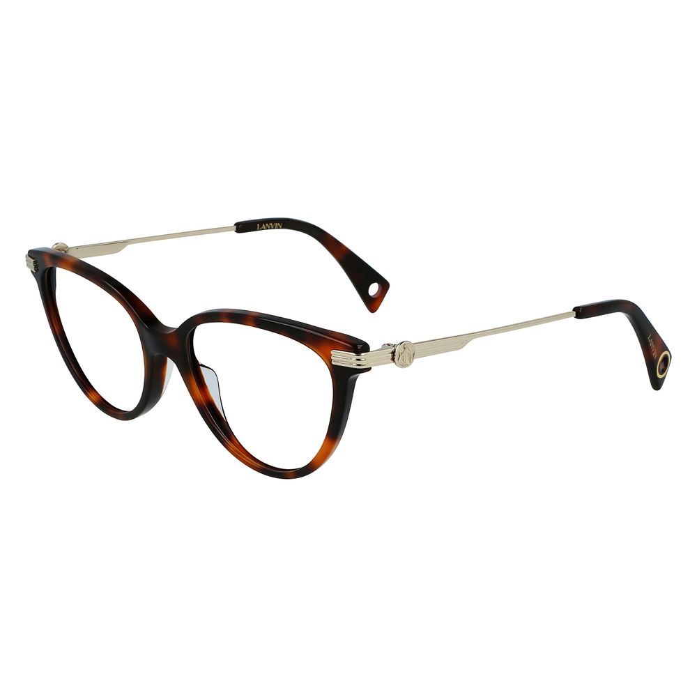 Lanvin Braune Acetat-Brillengestelle