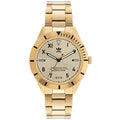 Adidas Goldene Armbanduhr aus Edelstahl