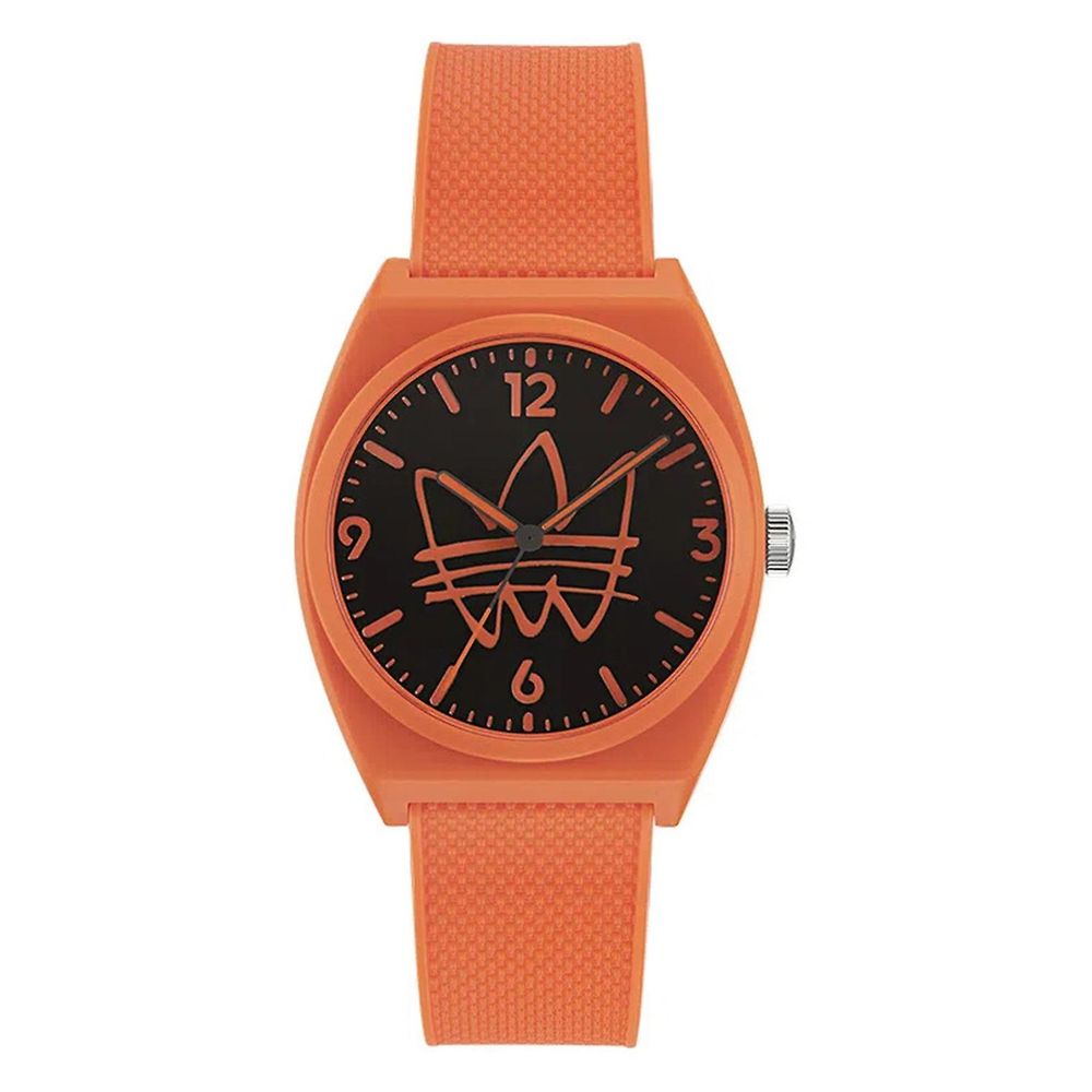 Adidas Synthetic Sports Watch in Orange