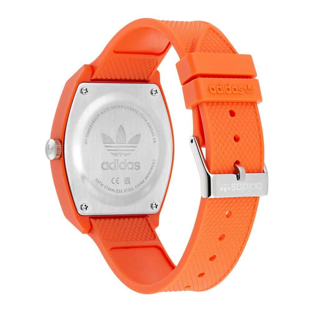 Adidas Synthetic Sports Watch in Orange