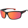 Carrera Schwarze Sonnenbrille aus injected Material