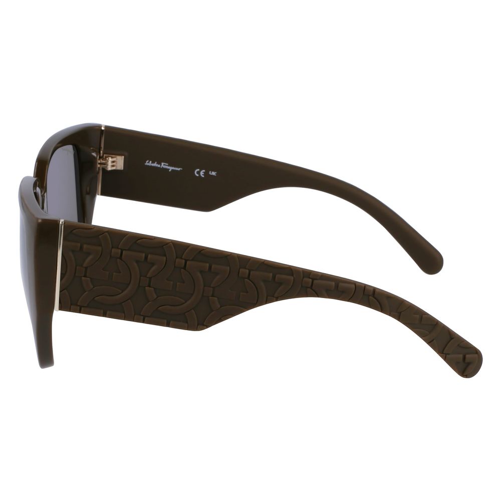 Ferragamo Green Bio-Injected Sunglasses