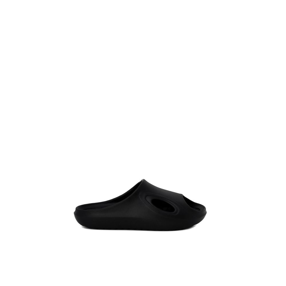 Antony Morato Schwarze Polyurethan-Slipper