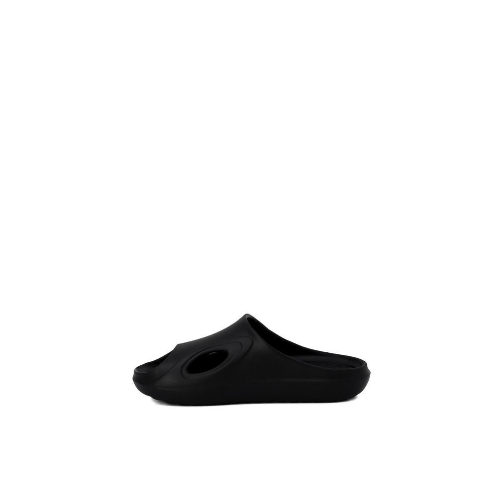 Antony Morato Schwarze Polyurethan-Slipper