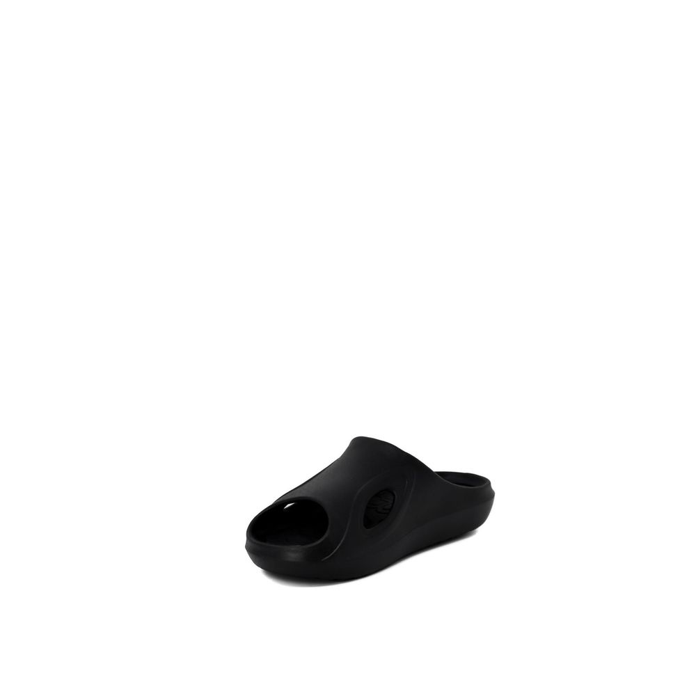 Antony Morato Schwarze Polyurethan-Slipper