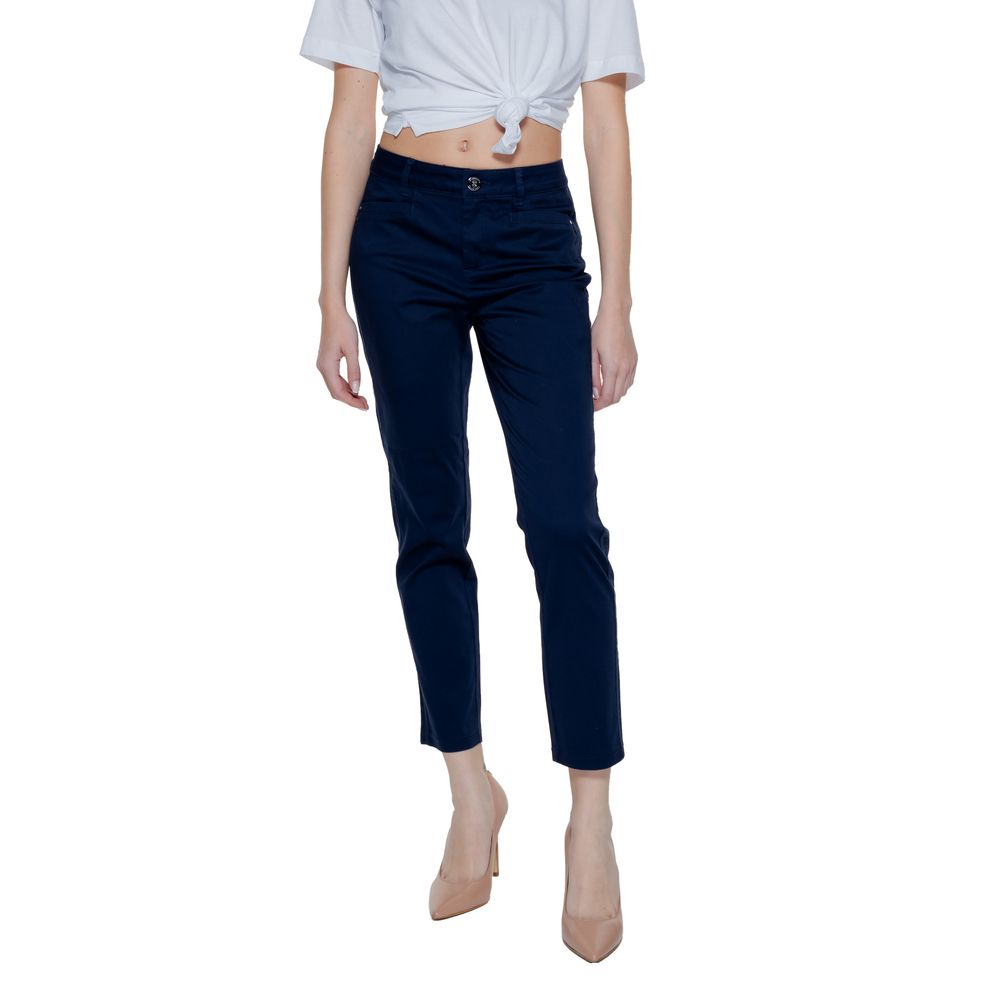 Street One Blaue Baumwollhose