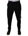 Dolce & Gabbana Schwarze Baumwolle Männer Cargo Freizeithosen