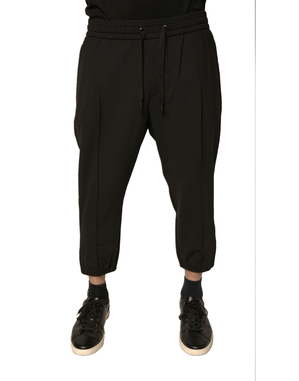 Dolce & Gabbana Schwarze Woll-Jogginghose Jogginghose