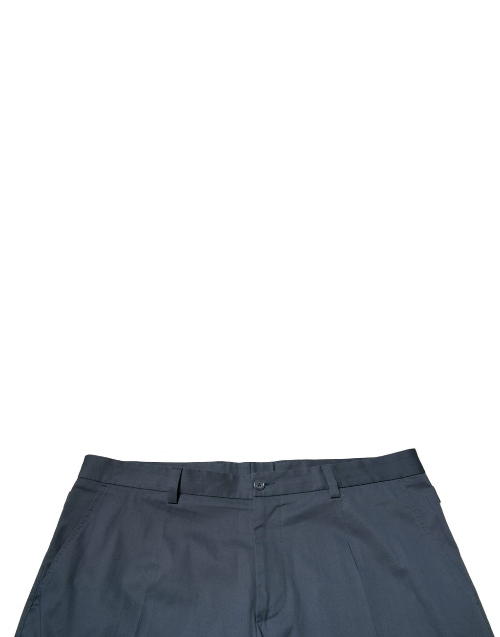 Dolce & Gabbana Blue Cotton Men's Skinny Dress Pants