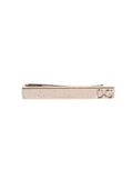 Dolce & Gabbana Silver-tone Brass Logo Tie Clip Bar