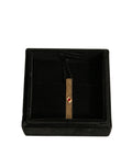 Dolce & Gabbana Goldton Messing Kristall Krawattenklammer Bar